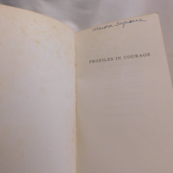 Profiles In Courage John F. Kennedy 1964 First Perennial Library Edition Book - Picture 5 of 6
